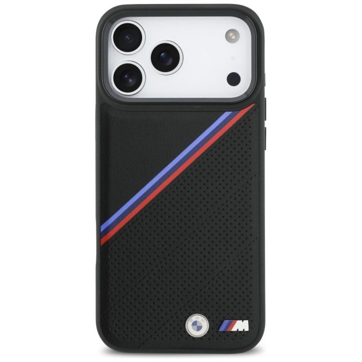 Telefono dėklas iPhone 17 Pro Max juodas MagSafe BMW M