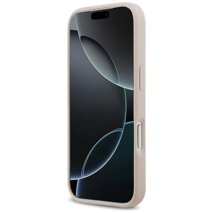 Telefono dėklas iPhone 17 Pro rožinis MagSafe Guess