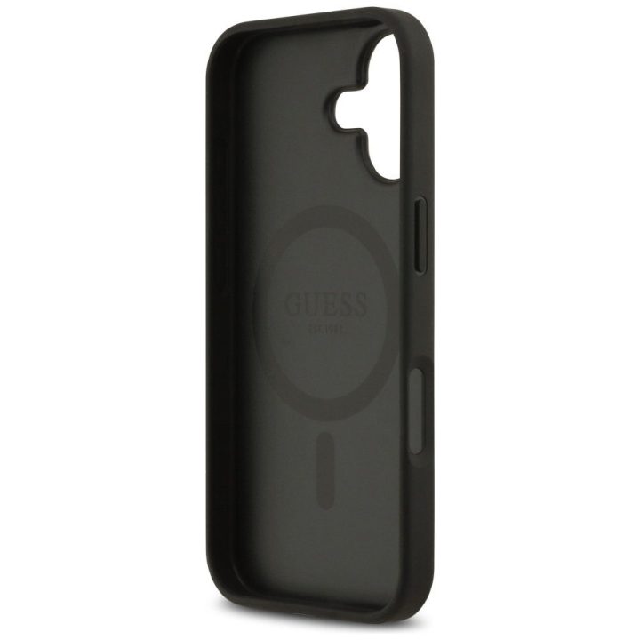 Telefono dėklas iPhone 17 juodas MagSafe Guess
