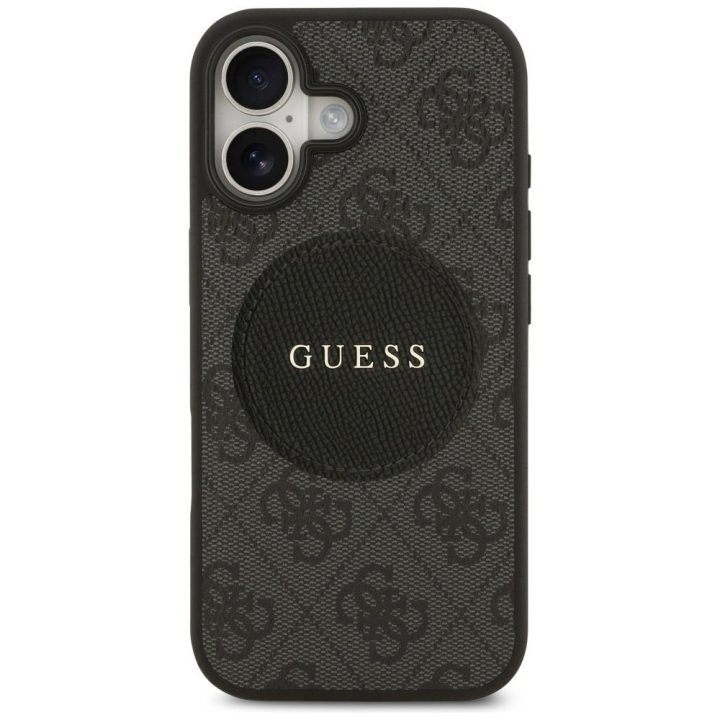 Telefono dėklas iPhone 17 juodas MagSafe Guess