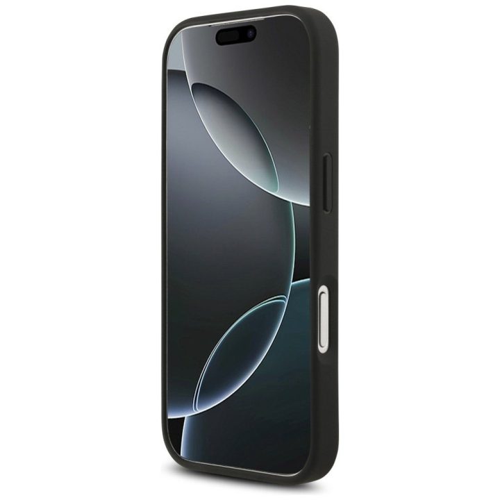 Telefono dėklas iPhone 17 Pro juodas MagSafe Guess