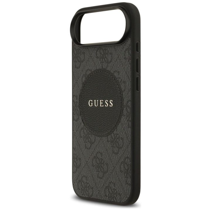 Telefono dėklas iPhone SE/8/7 juodas MagSafe Guess
