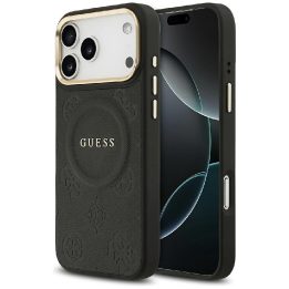 Telefono dėklas iPhone 17 Pro Max juodas MagSafe Guess