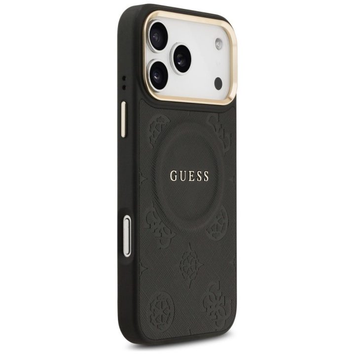 Telefono dėklas iPhone 17 Pro Max juodas MagSafe Guess