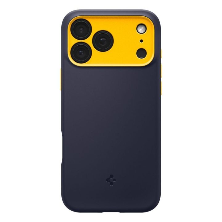 Telefono dėklas iPhone 17 Pro Max tamsiai mėlynas MagSafe Spigen