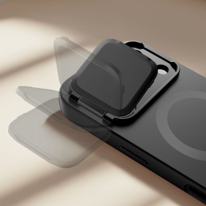 Telefono dėklas iPhone 17 Pro juodas Kevlar MagSafe
