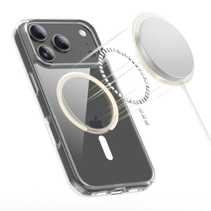 Telefono dėklas Google Pixel 10 skaidrus MagSafe