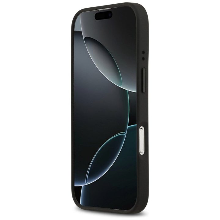 Telefono dėklas iPhone 17 juodas MagSafe BMW M Carbon Line