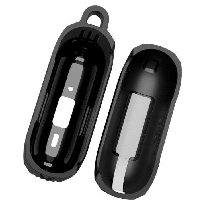 Ausinių dėklas AirPods 3 juodas matinis Spigen Rugged Armor