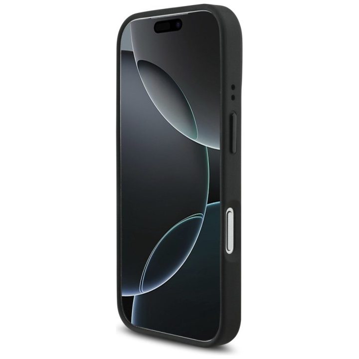 Telefono dėklas iPhone 17 Pro grafito spalvos MagSafe BMW M Carbon Logo