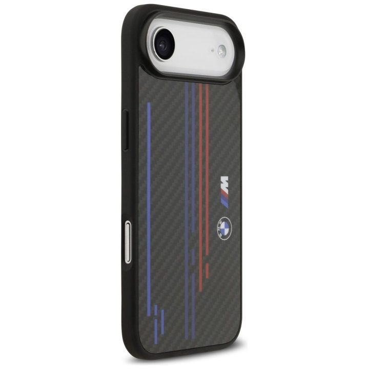 Telefono dėklas iPhone Air juodas Kevlar MagSafe BMW M