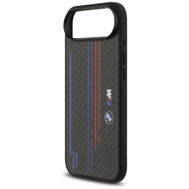 Telefono dėklas iPhone Air juodas Kevlar MagSafe BMW M