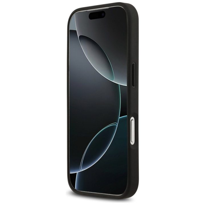 Telefono dėklas iPhone 17 Pro juodas Kevlar MagSafe BMW M