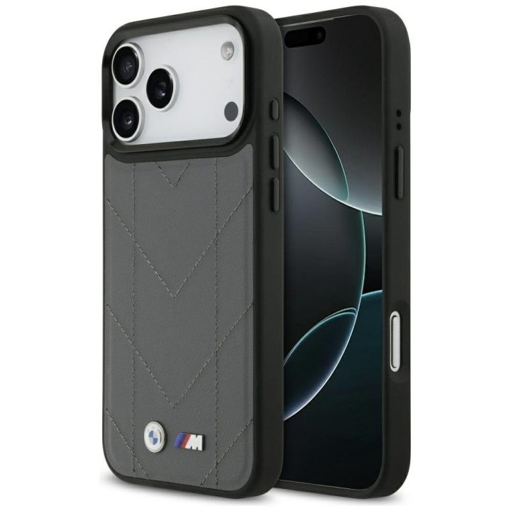 Telefono dėklas iPhone 17 Pro Max grafito spalvos MagSafe BMW M