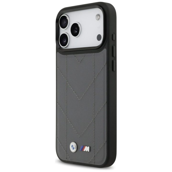 Telefono dėklas iPhone 17 Pro Max grafito spalvos MagSafe BMW M