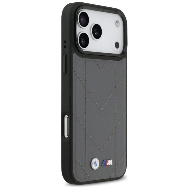 Telefono dėklas iPhone 17 Pro Max grafito spalvos MagSafe BMW M
