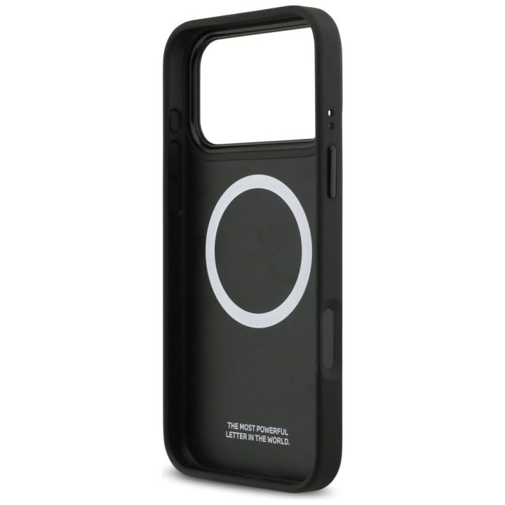 Telefono dėklas iPhone 17 Pro Max grafito spalvos MagSafe BMW M
