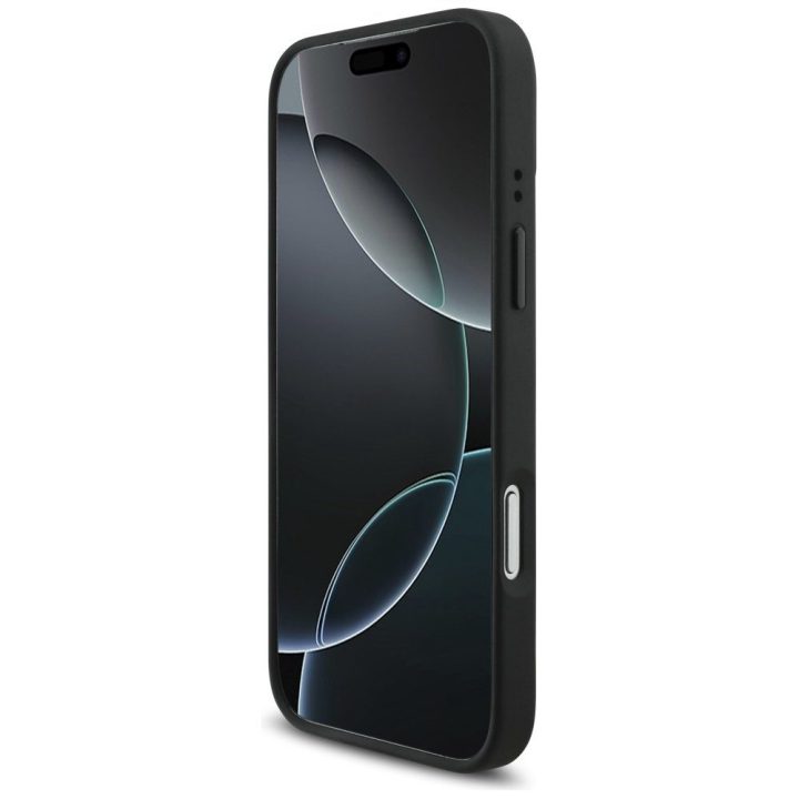 Telefono dėklas iPhone 17 Pro Max mėlynas dygsniuotas MagSafe BMW M