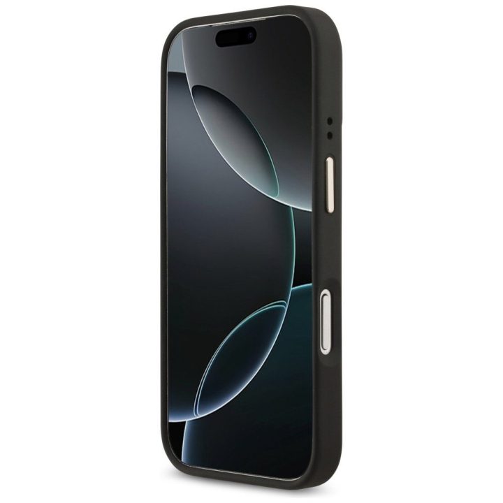 Telefono dėklas iPhone 17 Pro juodas MagSafe Guess