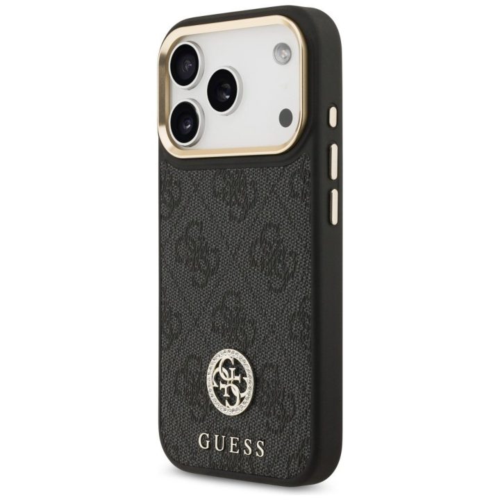 Telefono dėklas iPhone 17 Pro juodas MagSafe Guess