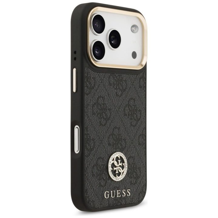 Telefono dėklas iPhone 17 Pro juodas MagSafe Guess