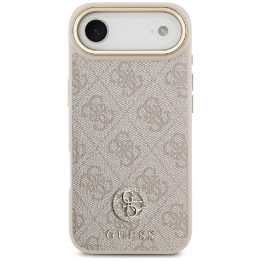 Telefono dėklas iPhone 14 juodas margintas MagSafe Guess
