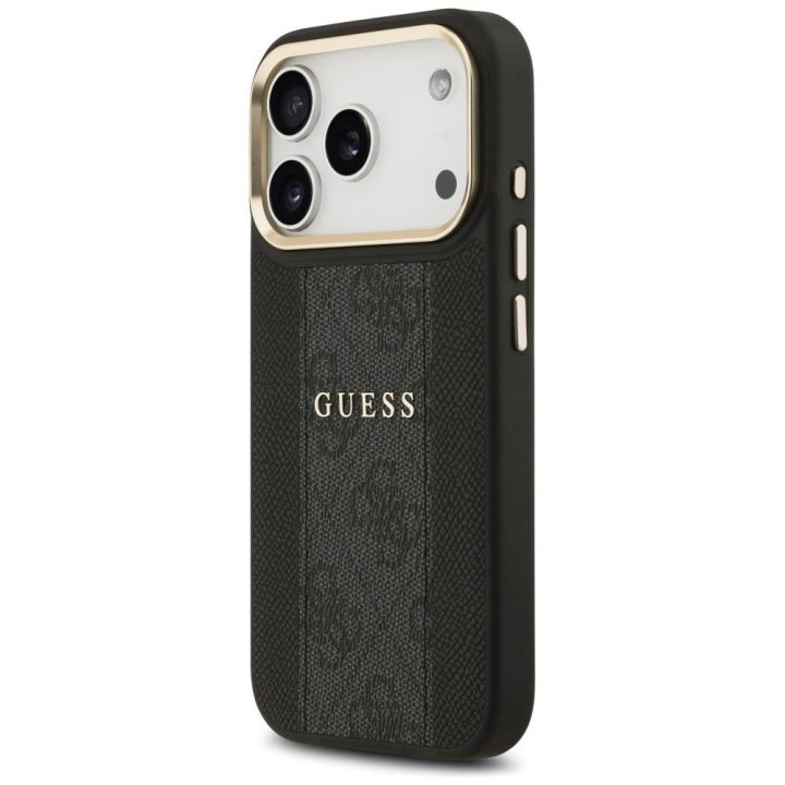 Telefono dėklas iPhone 17 Pro juodas MagSafe Guess