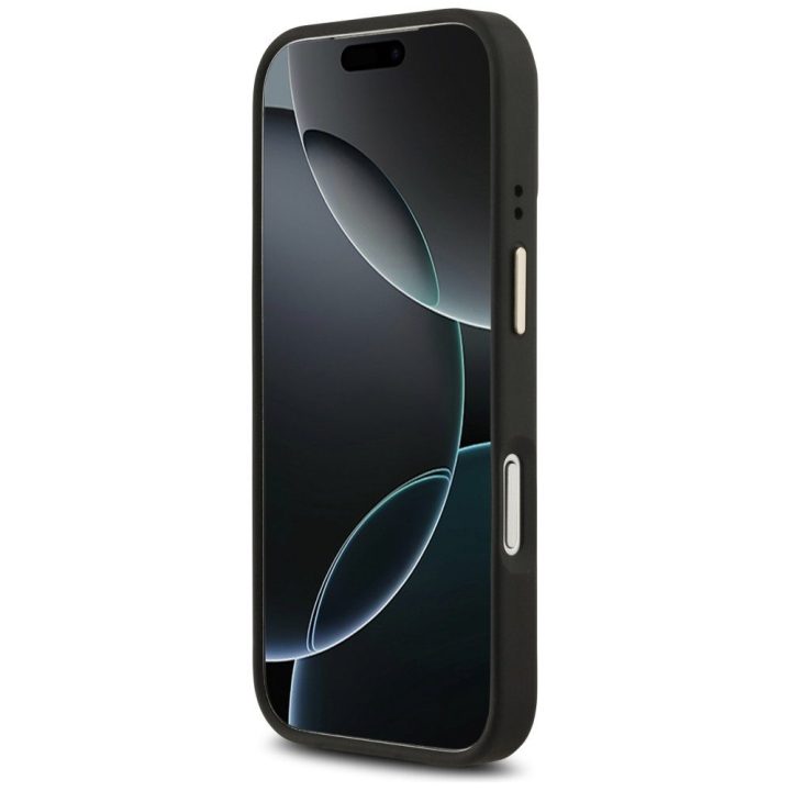 Telefono dėklas iPhone 17 Pro juodas MagSafe Guess