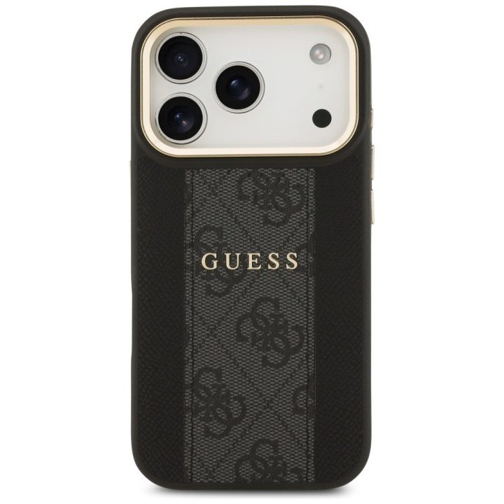 Telefono dėklas iPhone 17 Pro juodas MagSafe Guess