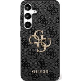 Telefono dėklas Samsung Galaxy S25 FE juodas raštuotas Guess