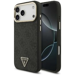 Telefono dėklas iPhone 17 Pro Max juodas MagSafe Guess