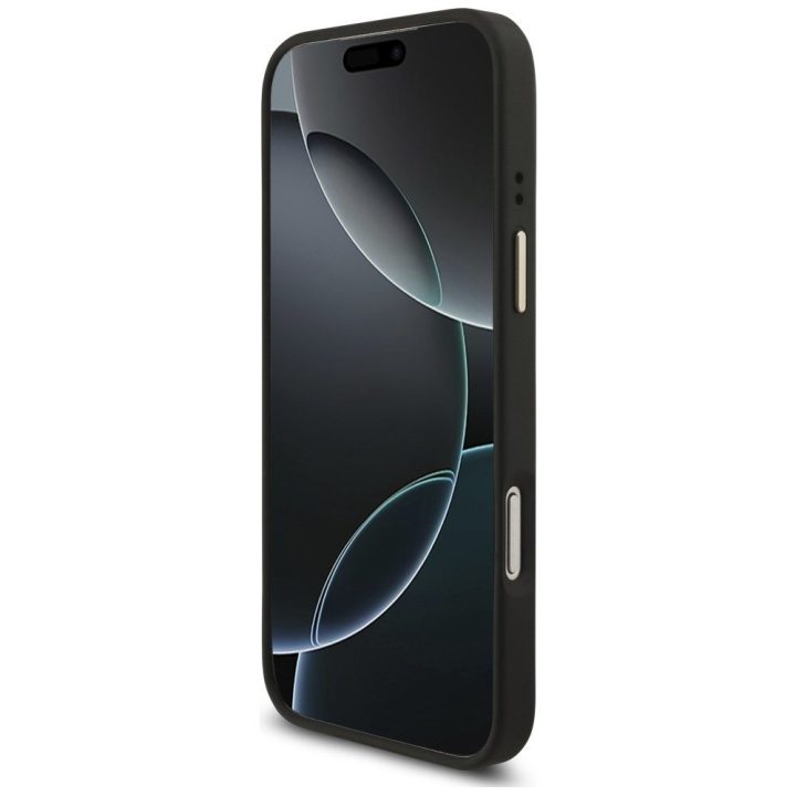 Telefono dėklas iPhone 17 Pro Max juodas MagSafe Guess