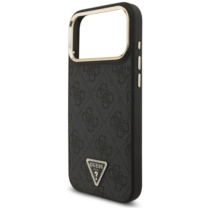Telefono dėklas iPhone 17 Pro Max juodas MagSafe Guess