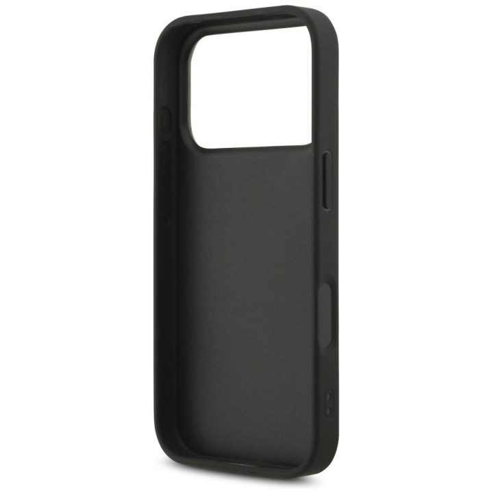 Telefono dėklas iPhone 17 Pro juodas blizgus Guess