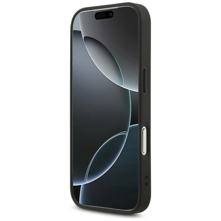 Telefono dėklas iPhone 17 Pro juodas blizgus Guess
