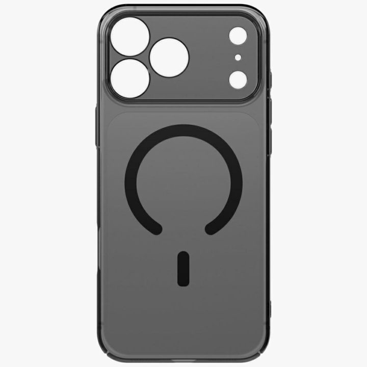 Telefono dėklas iPhone 17 Pro Max juodas MagSafe Uniq