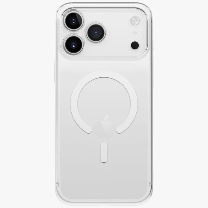 Telefono dėklas iPhone 17 Pro Max skaidrus MagSafe Uniq