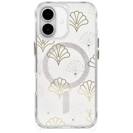Telefono dėklas iPhone 17 sidabrinis magnetinis Uniq Coehl Maree