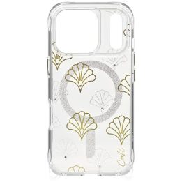 Telefono dėklas iPhone 17 Pro sidabrinis magnetinis Uniq Coehl Maree
