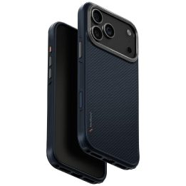 Telefono dėklas iPhone 17 Pro Max mėlynas MagClick Uniq Keva