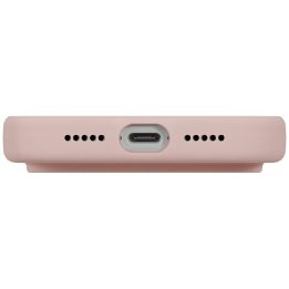Telefono dėklas iPhone 17 Pro rožinis MagClick Uniq Lino