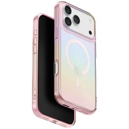 Telefono dėklas iPhone 17 Pro Max permatomas MagSafe Uniq
