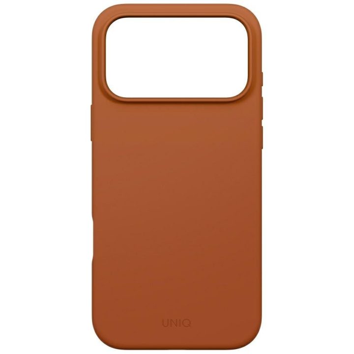 Telefono dėklas iPhone 17 Pro Max oranžinis MagClick Uniq