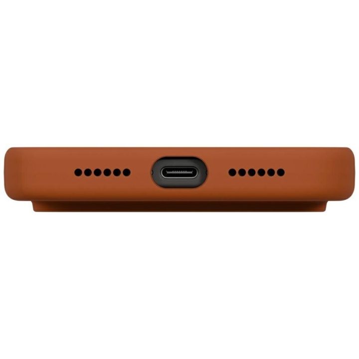 Telefono dėklas iPhone 17 Pro Max oranžinis MagClick Uniq