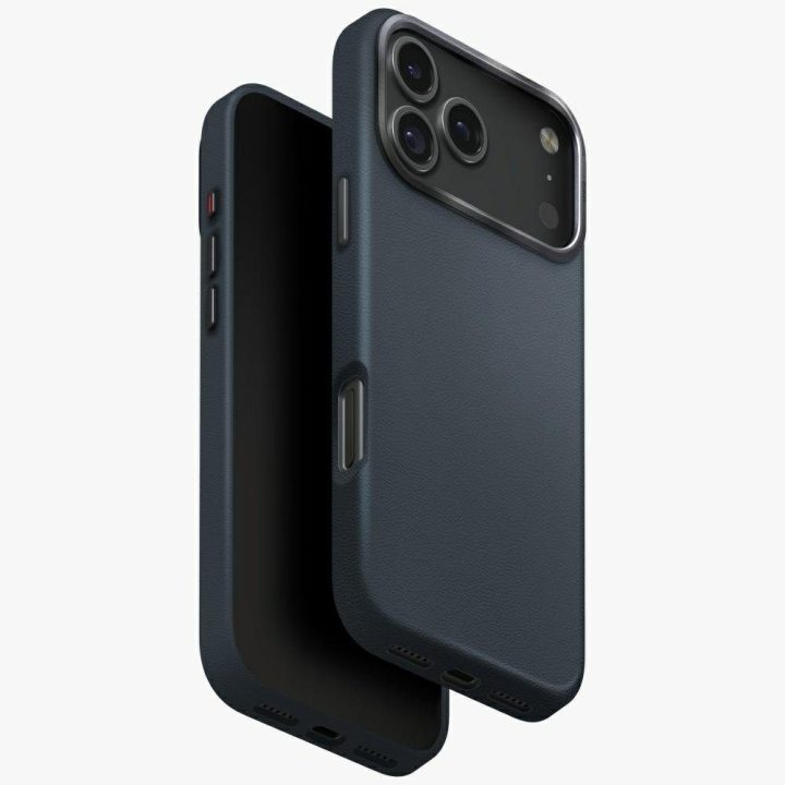 Telefono dėklas iPhone 17 Pro Max mėlynas MagClick Uniq