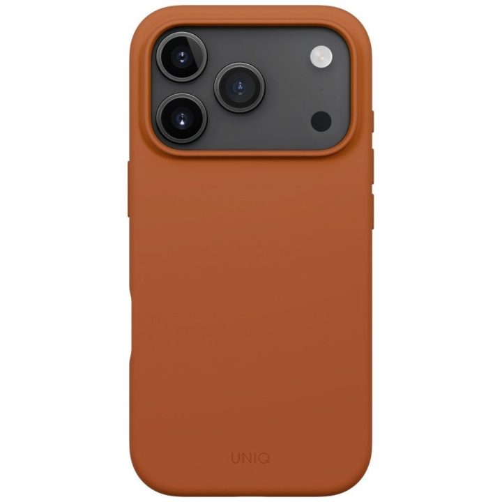 Telefono dėklas iPhone 17 Pro oranžinis MagSafe Uniq