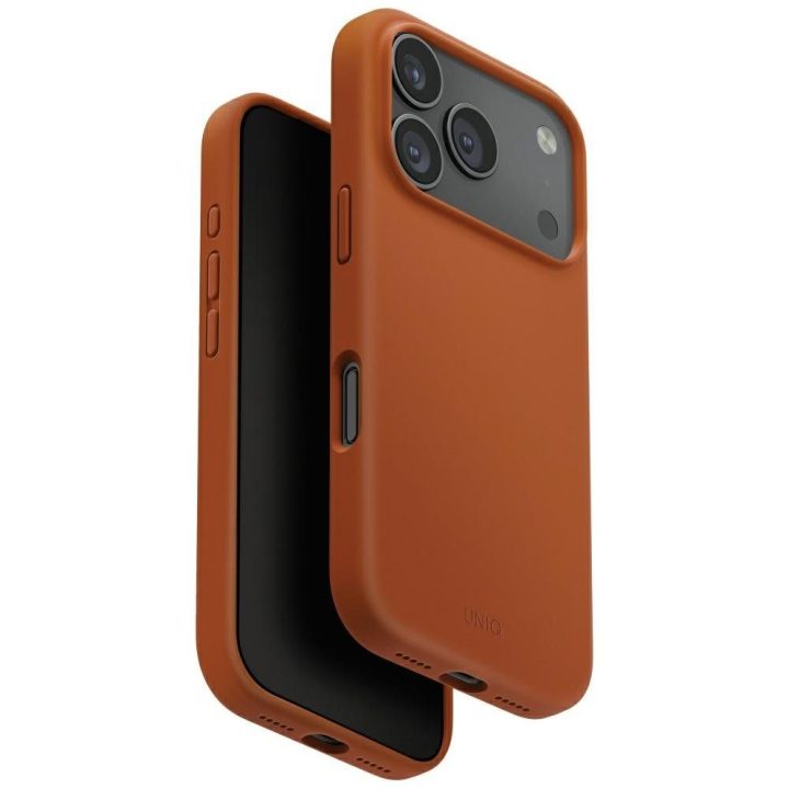 Telefono dėklas iPhone 17 Pro oranžinis MagSafe Uniq