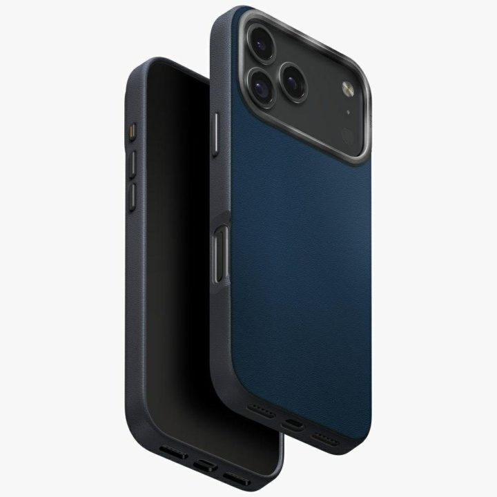 Telefono dėklas iPhone 17 Pro mėlynas su MagSafe Uniq Lyden