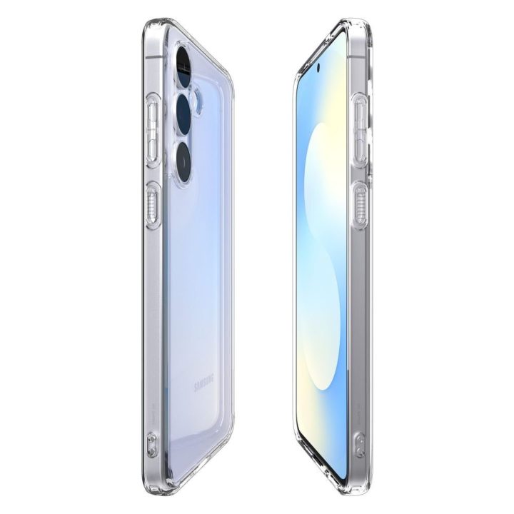 Telefono dėklas Samsung Galaxy S25 FE skaidrus Spigen