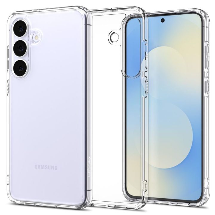 Telefono dėklas Samsung Galaxy S25 FE skaidrus Spigen